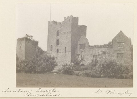Ludlow Castle in Shropshire