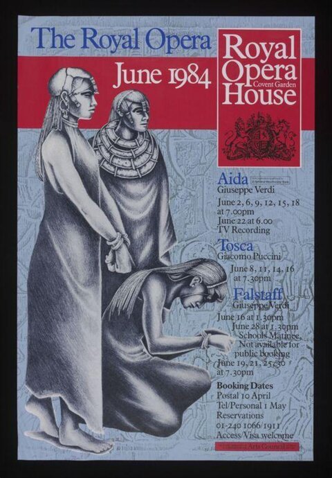 1984 Royal Opera House Event Poster