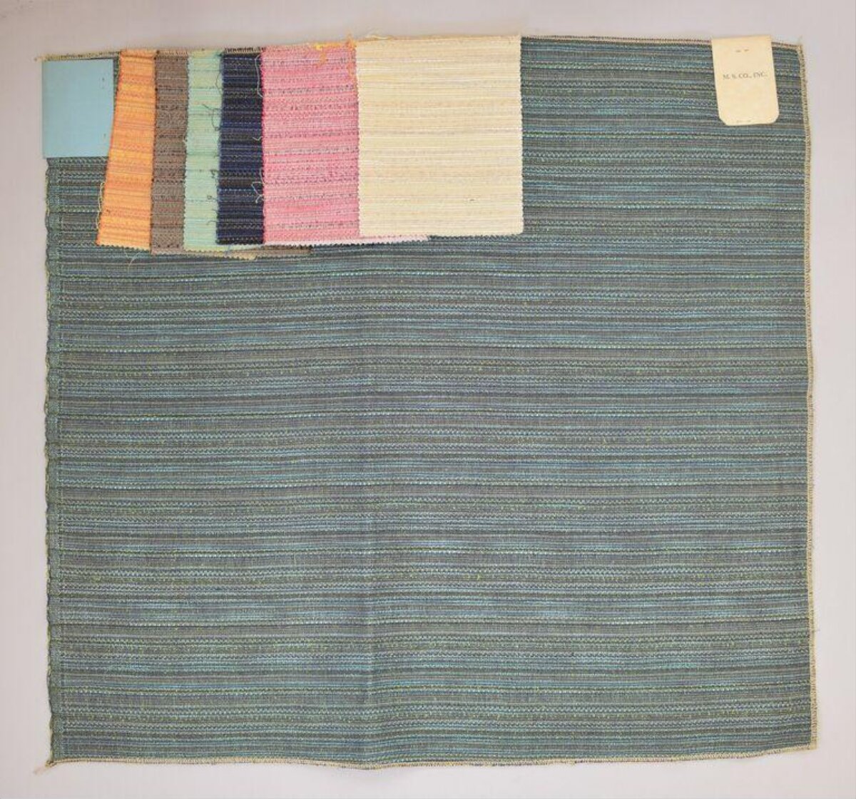 Vintage Woven Fabric Color Swatches