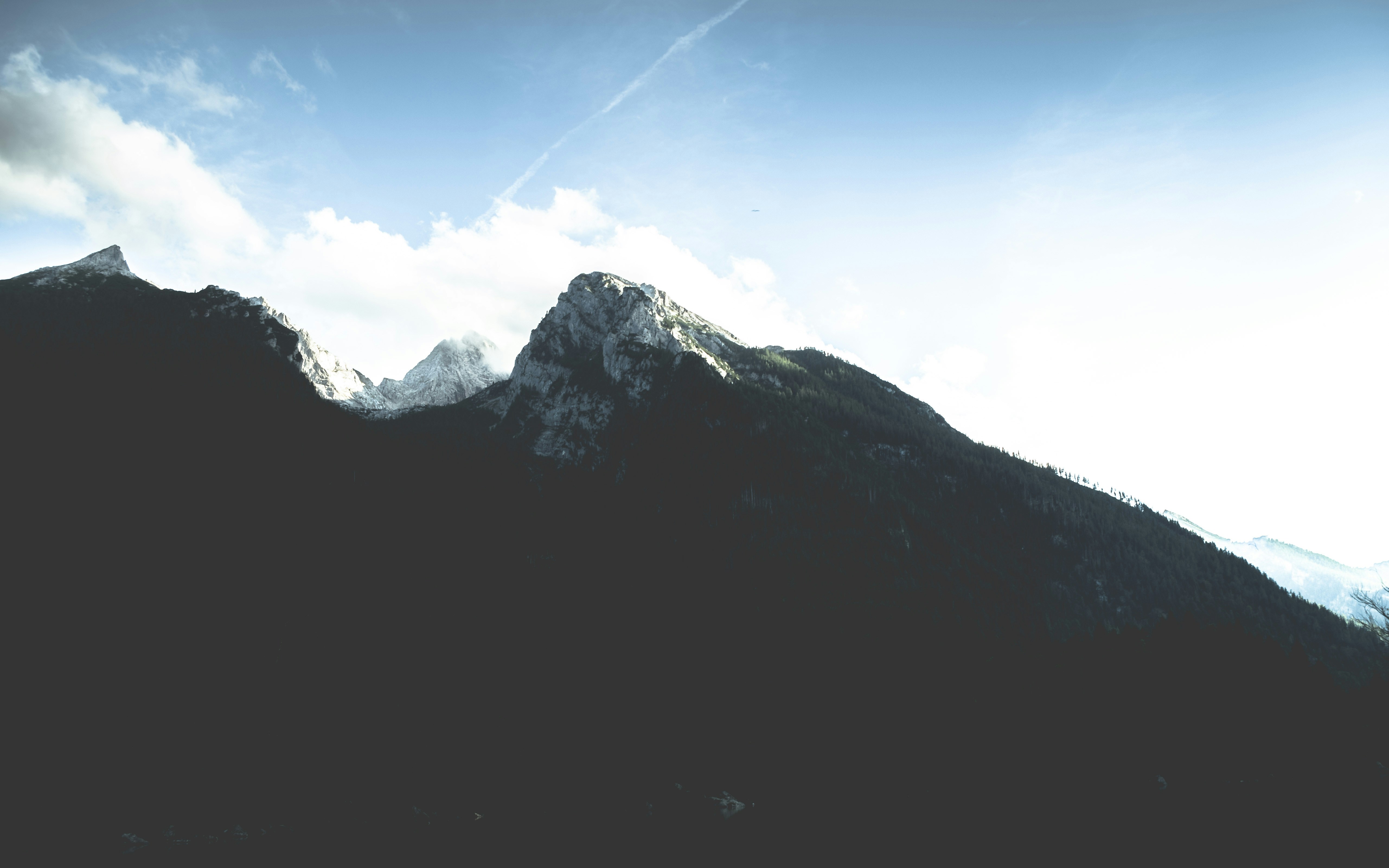 Rocky Mountain Peaks Landscape