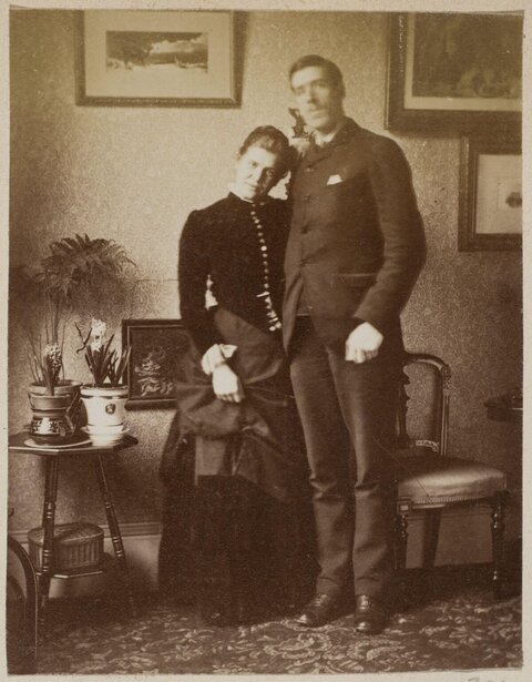 Vintage Portrait of a Couple