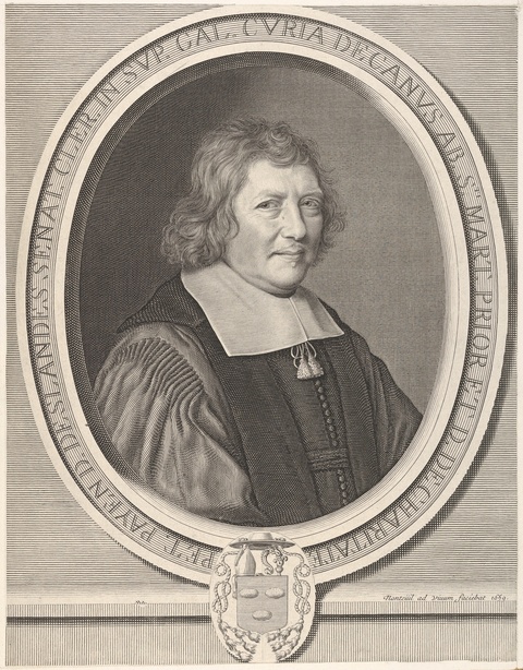 1659 Engraved Cleric Portrait