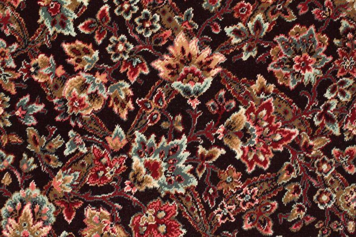 Vintage Dark Floral Pattern