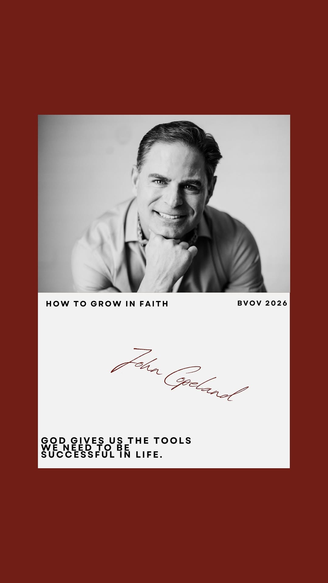 How to Grow in Faith by John Copeland