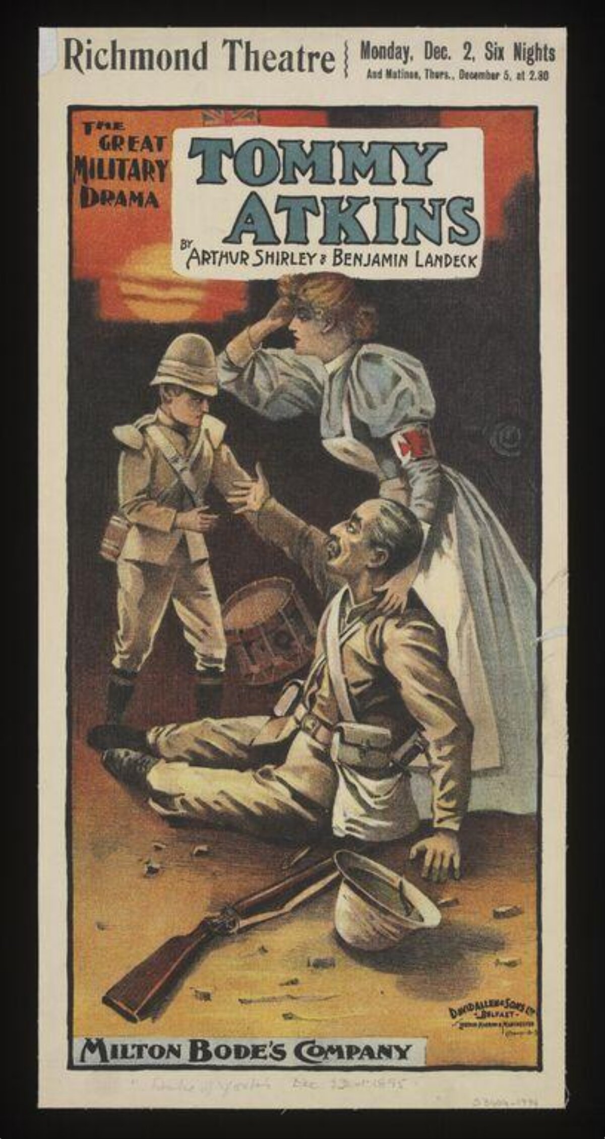 Tommy Atkins Theatre Poster