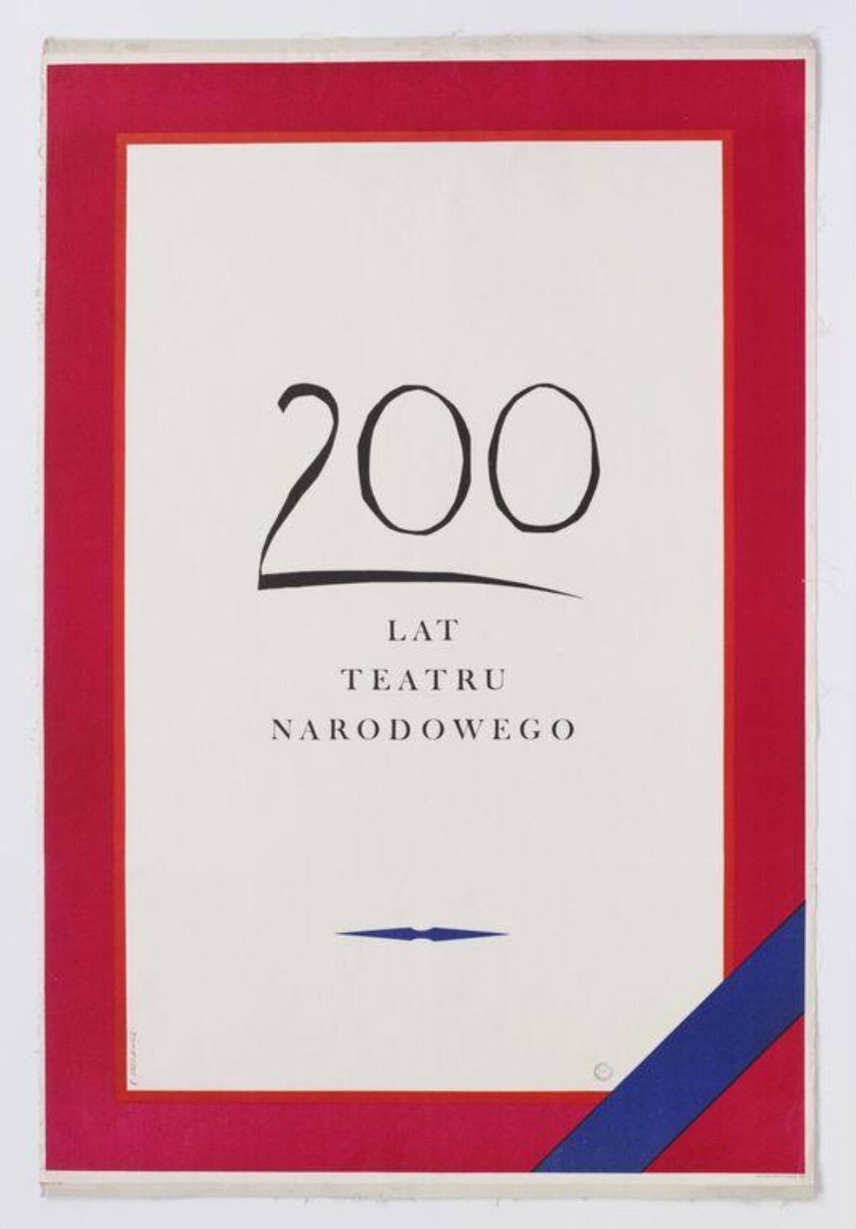 200th Anniversary National Theatre Poster