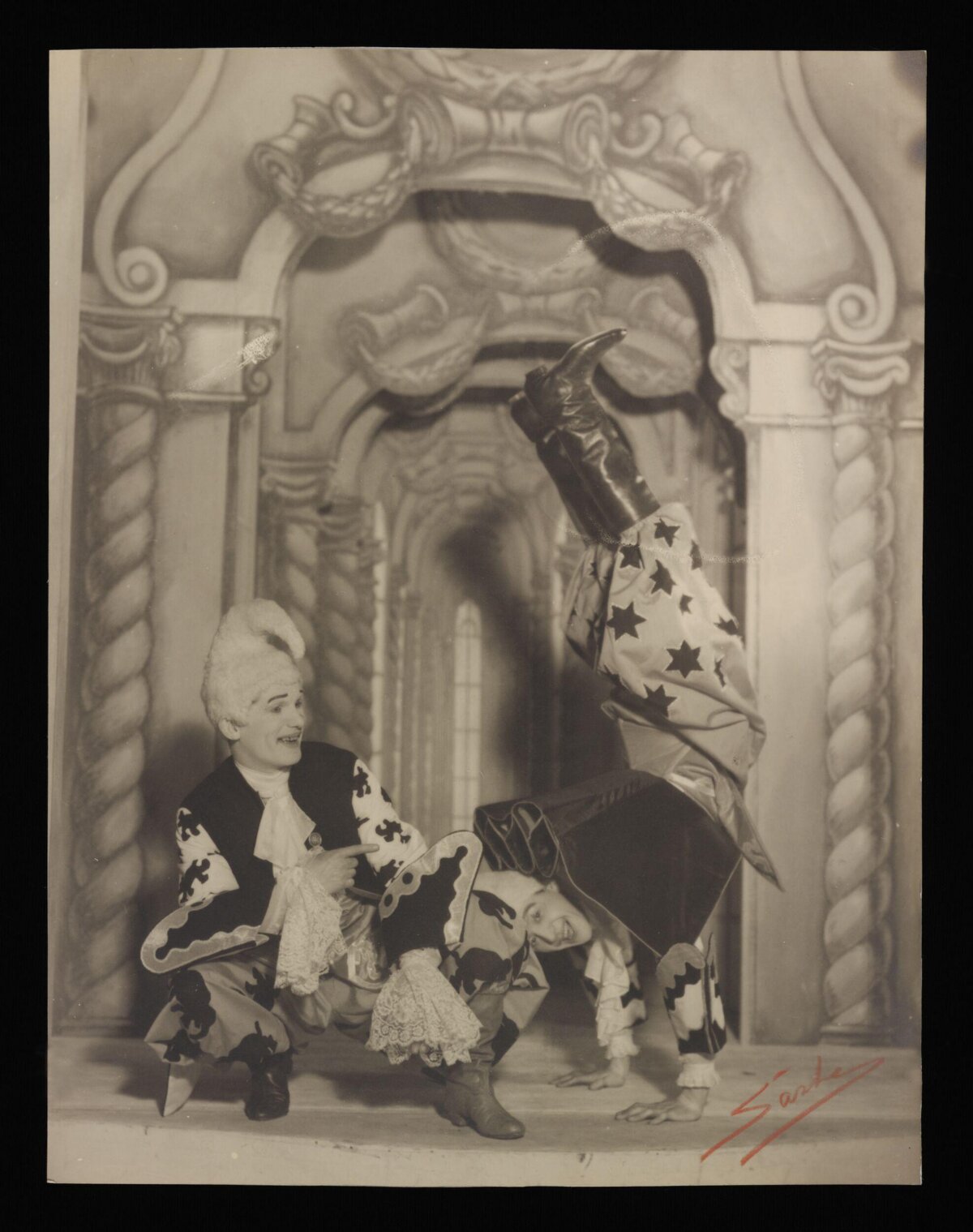 Vintage Theatrical Comedy Performance