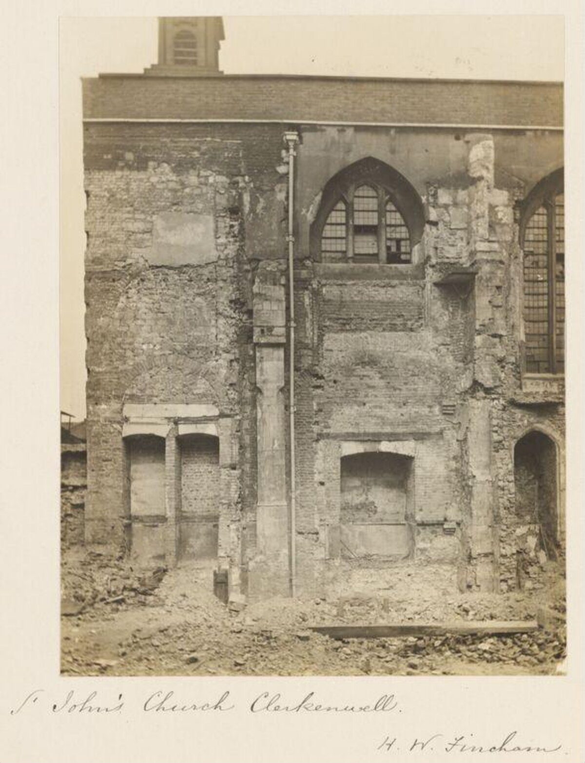 Ruins of St John's Church Clerkenwell