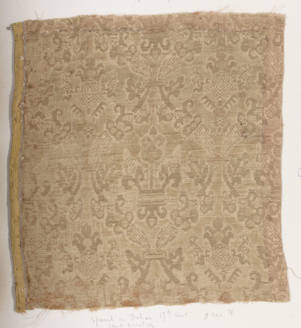 17th Century Spanish-Italian Textile Fragment