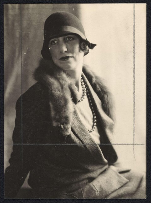 Vintage Studio Portrait of a Woman
