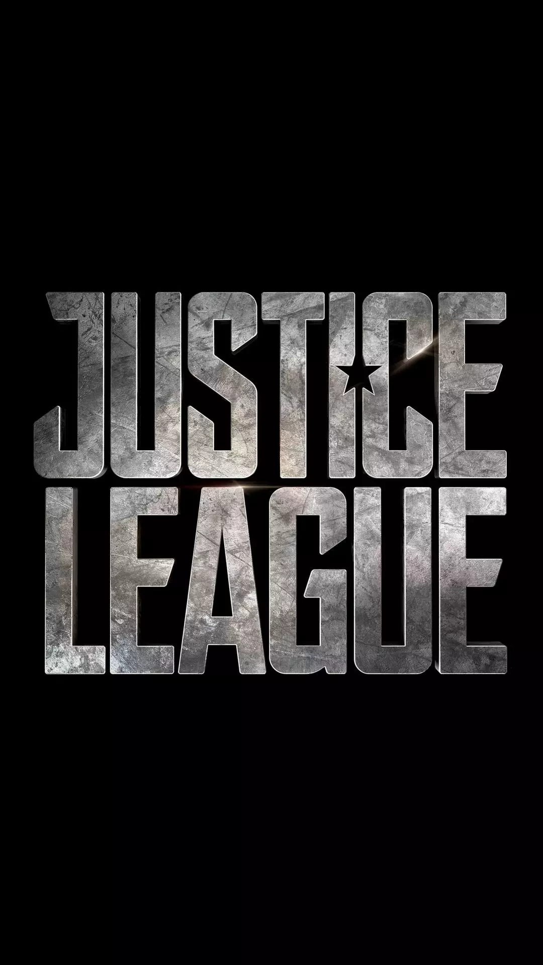 Justice League Text Logo