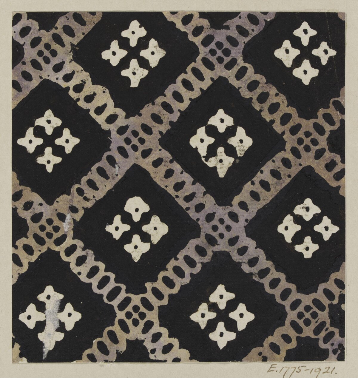 Vintage Geometric Textile Pattern