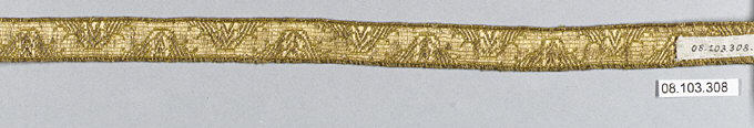 Gold Decorative Textile Trim