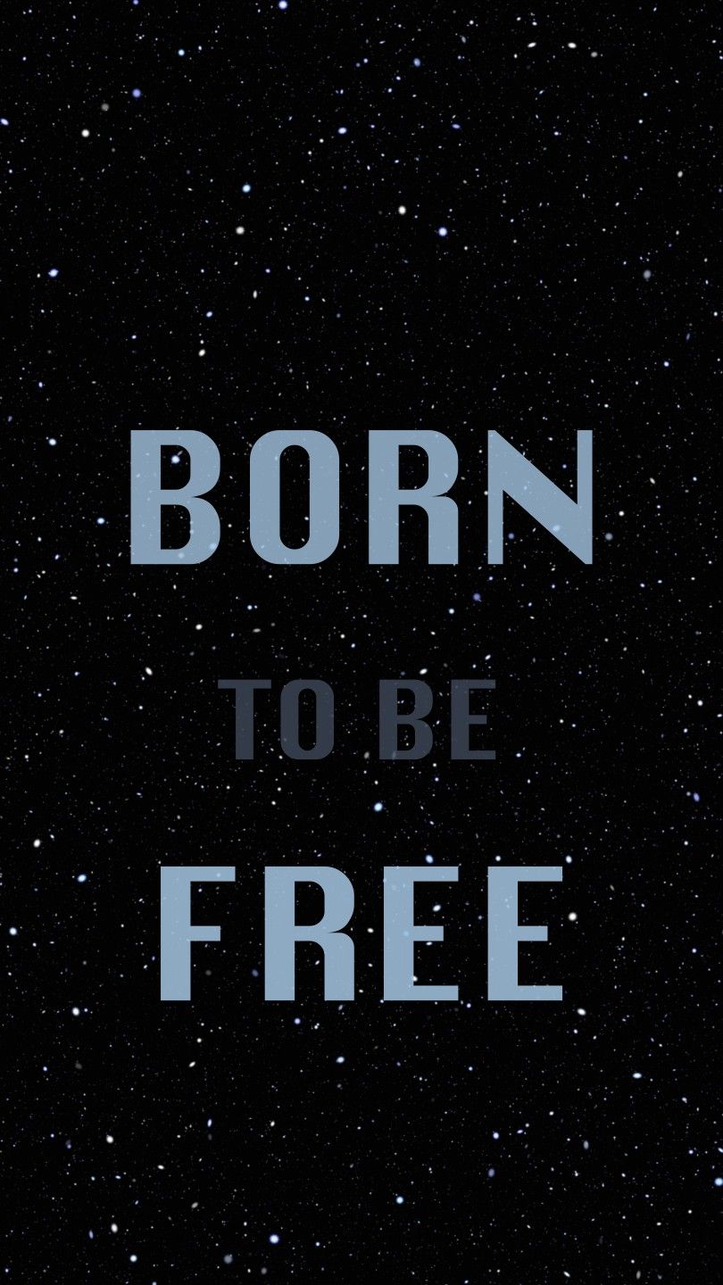 Born To Be Free Motivational Quote