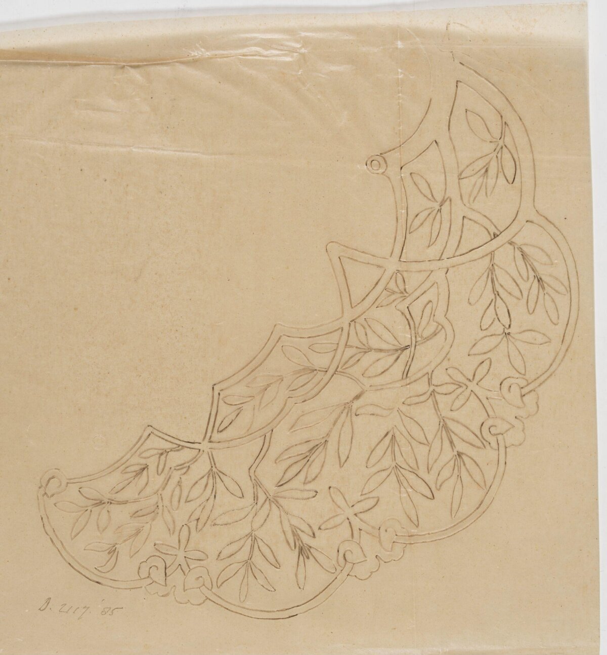 Vintage Decorative Pattern Sketch