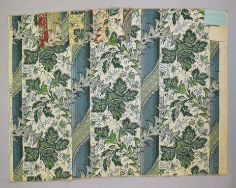 18th Century Dutch Floral Textile Sample