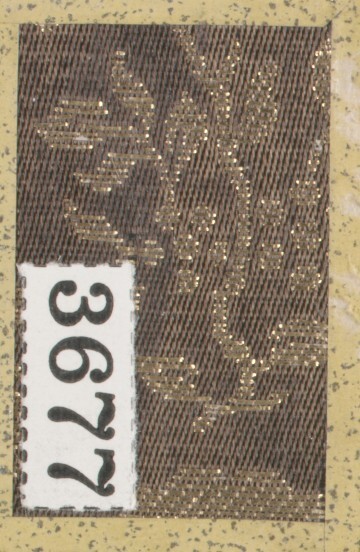 Glittery Brown Fabric Swatch