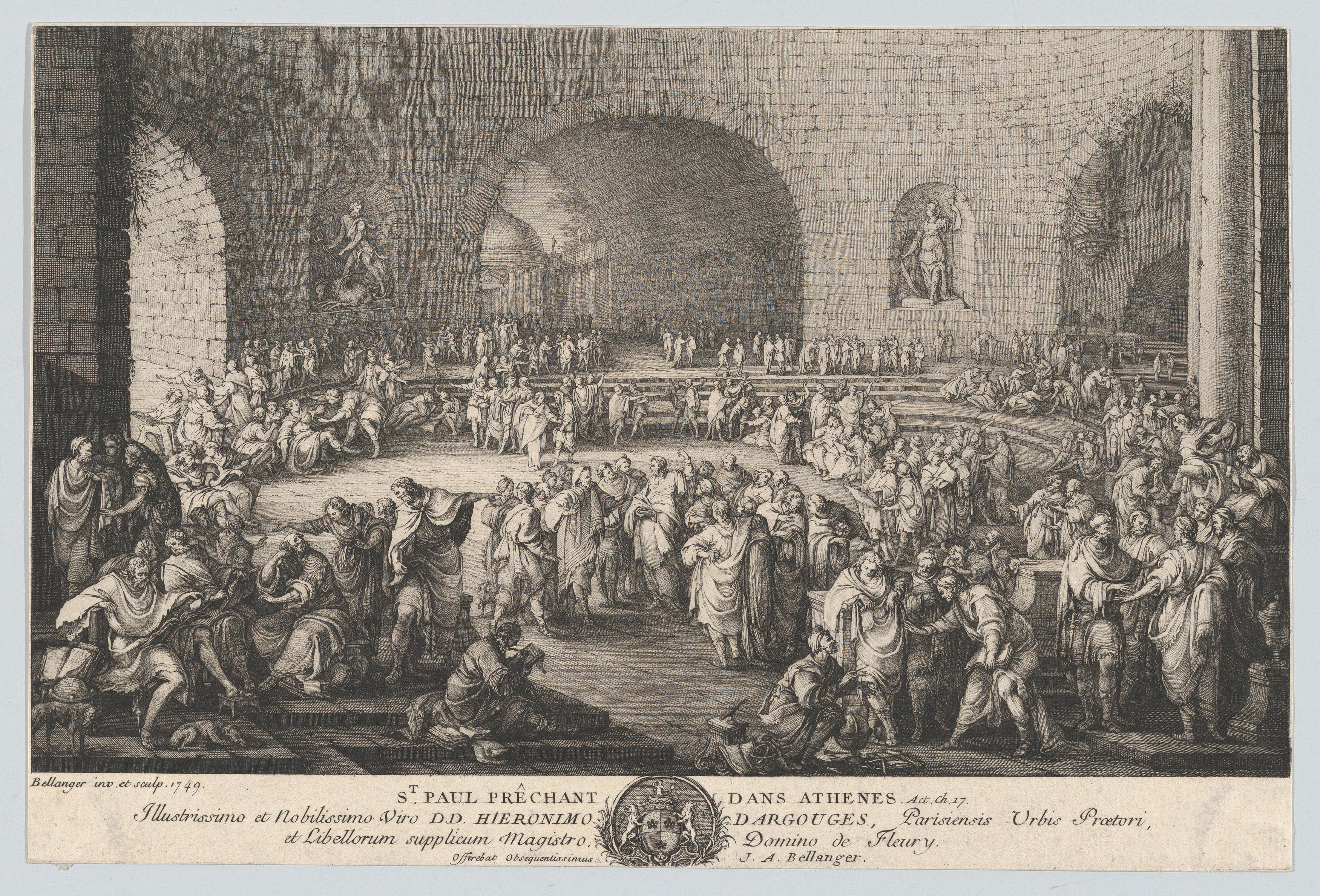Saint Paul Preaching in Athens