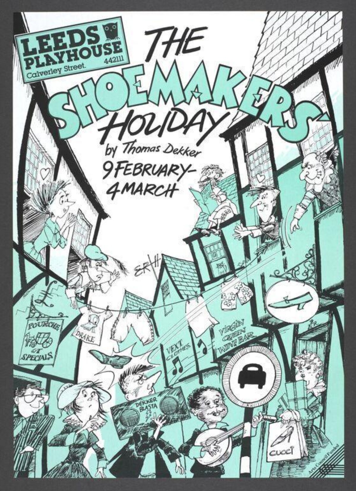 The Shoemakers Holiday Theatre Poster