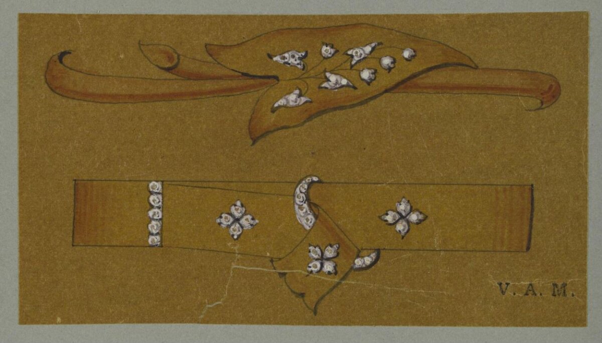 Hand-drawn Jewelry Design Sketches