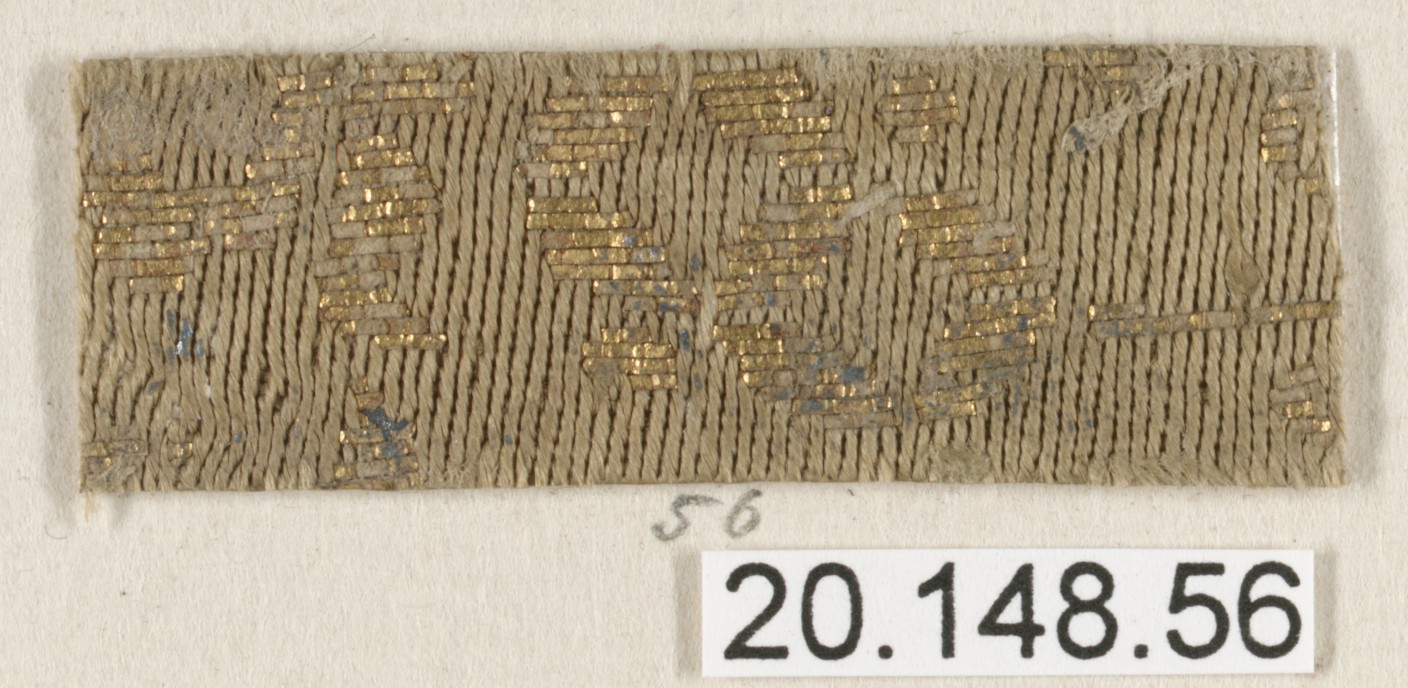 Ancient Gold Woven Textile Fragment