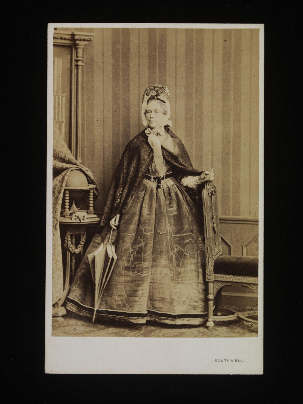 19th Century Studio Portrait of a Woman