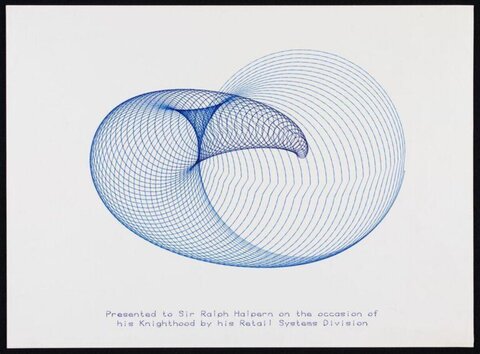 Early Computer Generated Abstract Art