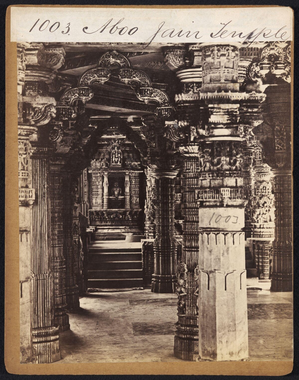 Aboo Jain Temple Interior View