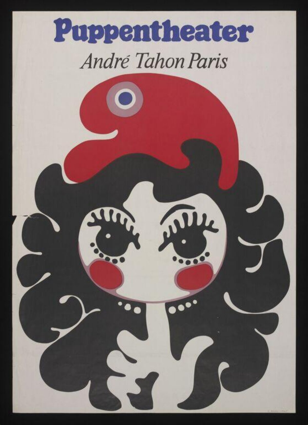 Andre Tahon Paris Puppet Theater Poster