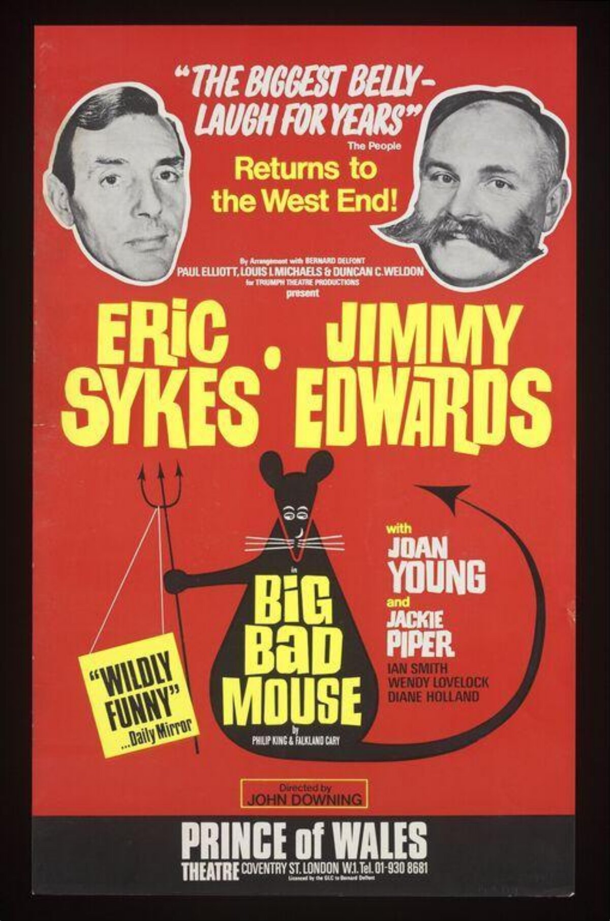 Big Bad Mouse West End Theatre Poster