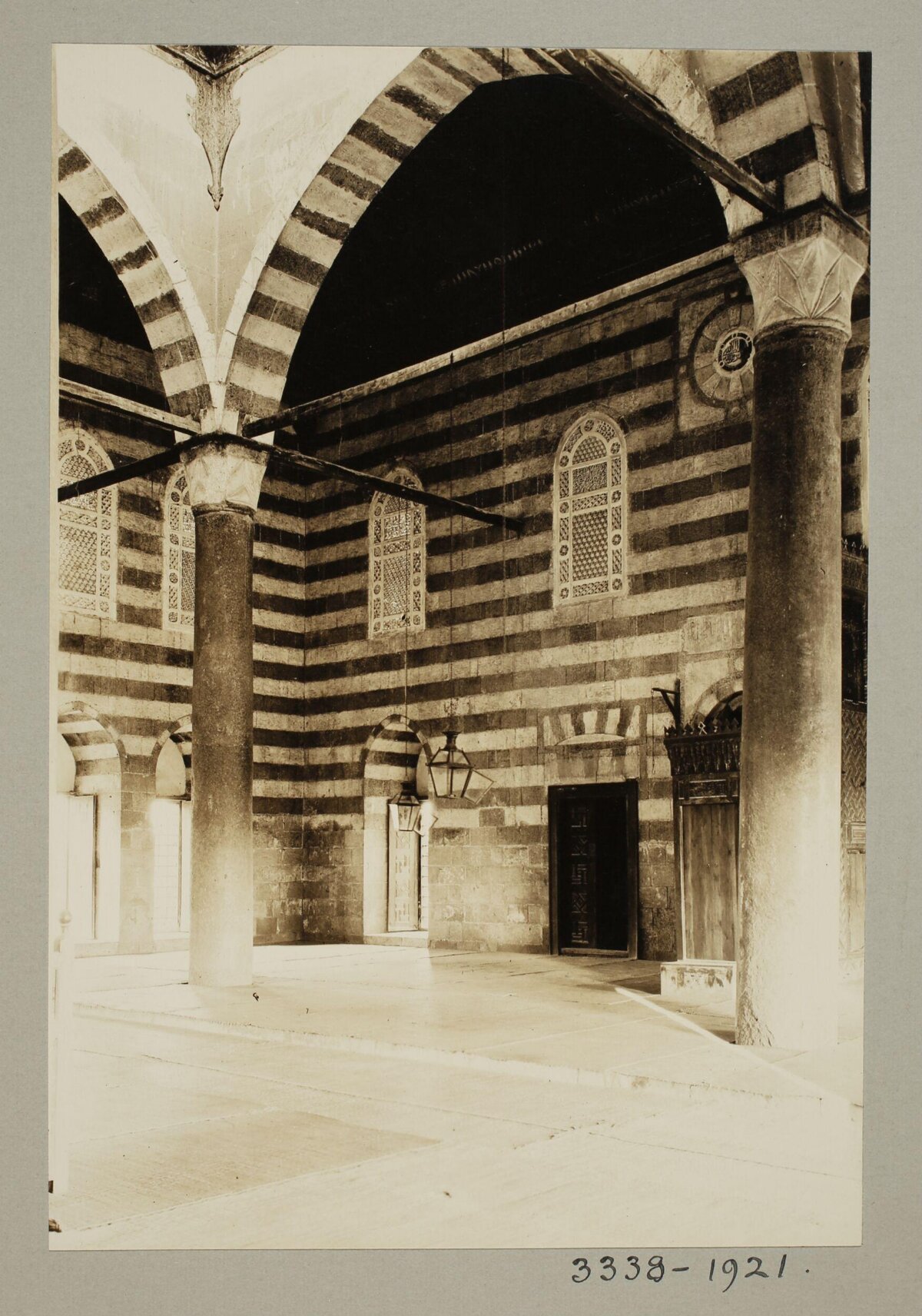 Vintage Islamic Portico Interior