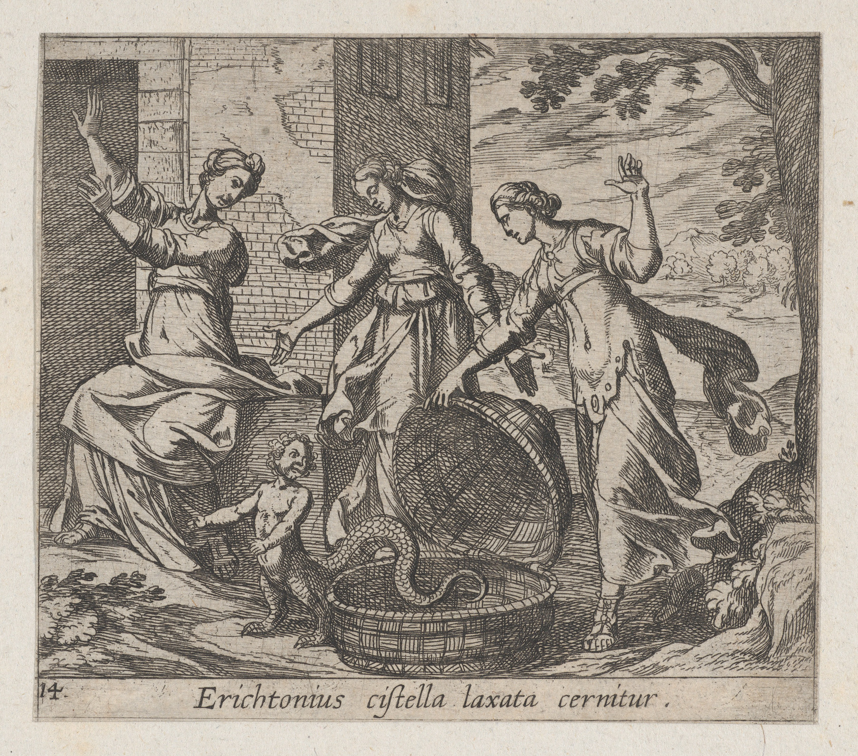Discovery of Erichthonius