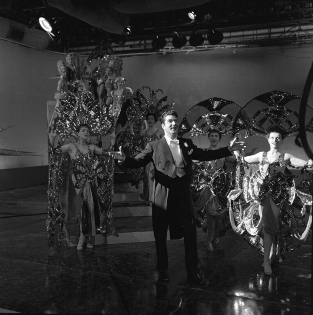 Vintage Stage Musical Performance