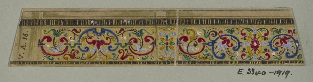 Vintage Ornamental Border Design