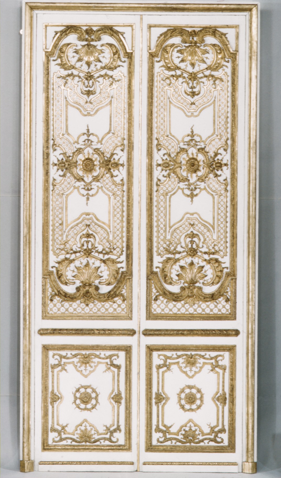 Ornate Gilded Double Door