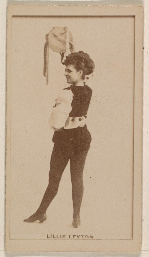 Vintage Portrait of Lillie Leyton