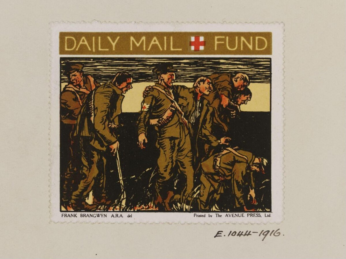 Daily Mail Red Cross Fund Poster