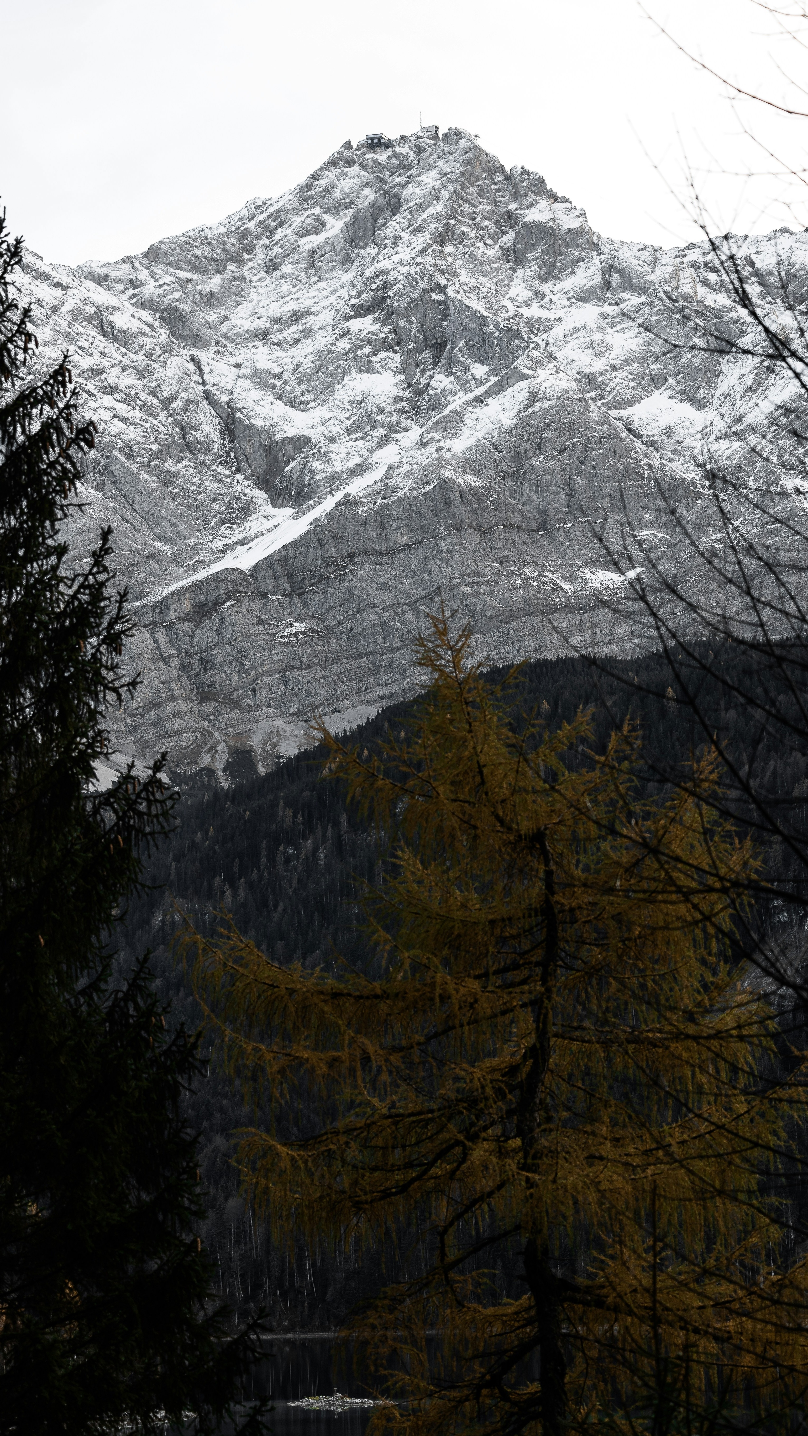 Snowy Alpine Mountain View