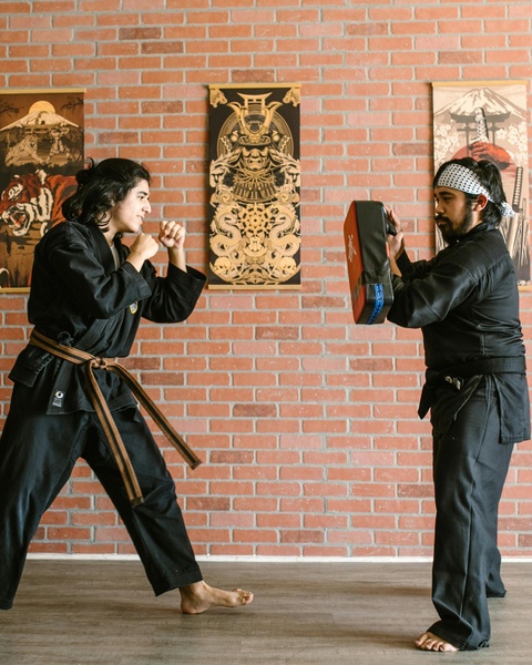 Martial Arts Training Session