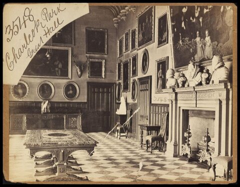 Charlecote Park Great Hall Interior