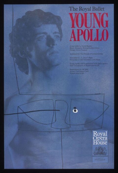 Young Apollo Royal Ballet Performance Poster
