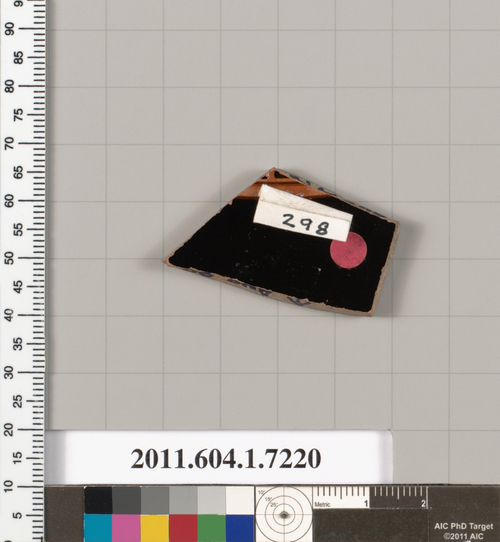 Fragmented Ceramic Artifact Specimen