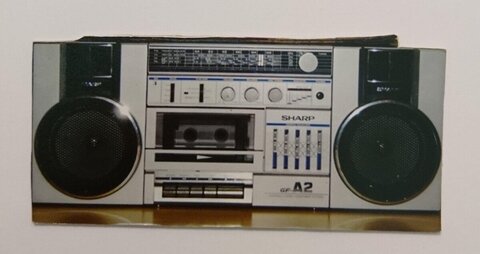Vintage Sharp GF-A2 Boombox
