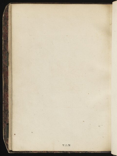 Blank Page of an Old Antique Book