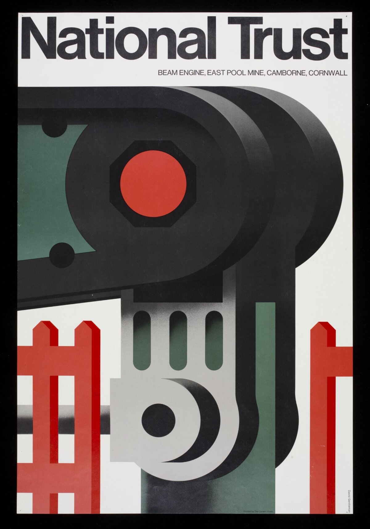 National Trust Beam Engine Poster