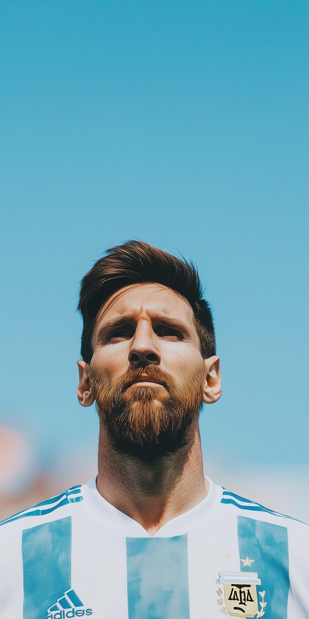 Lionel Messi in Argentina Jersey