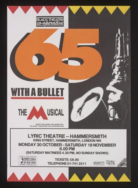 65 With A Bullet Musical Poster