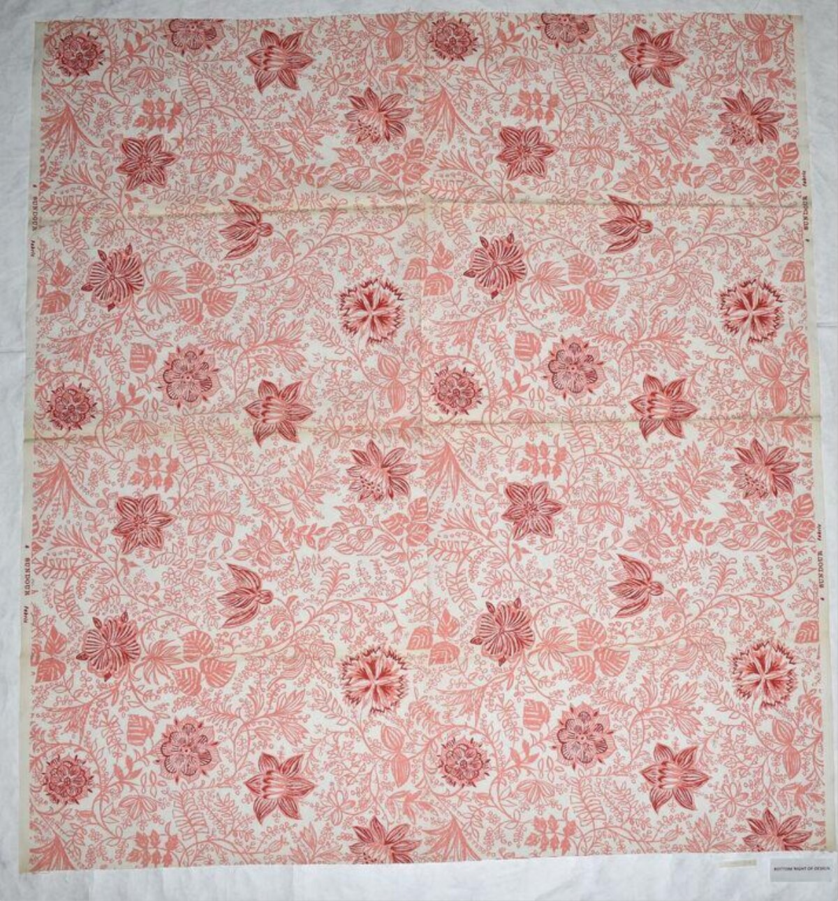 Pink Floral Patterned Fabric