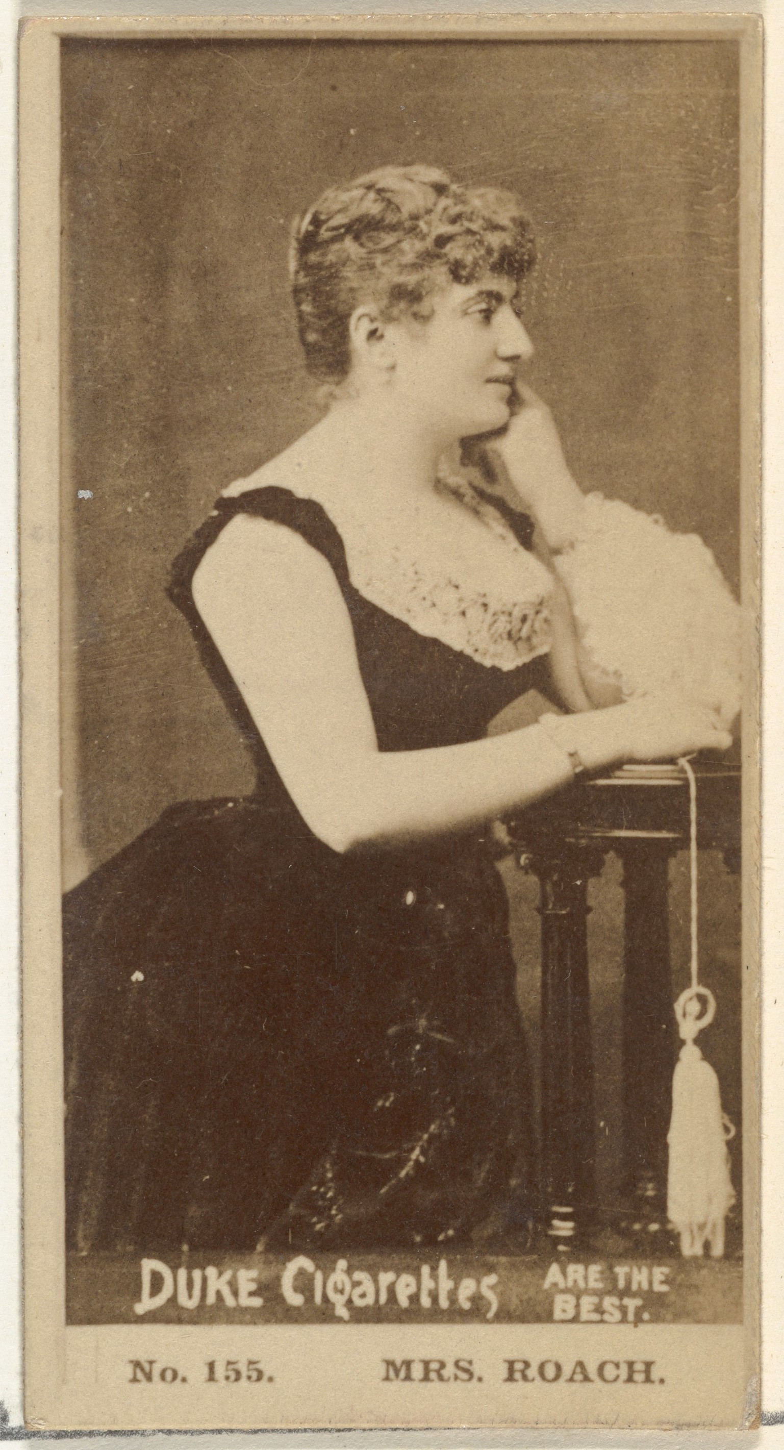 Duke Cigarettes Card of Mrs. Roach