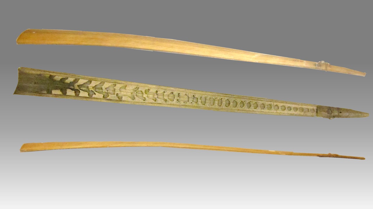 Three Ancient Carved Bone Artifacts